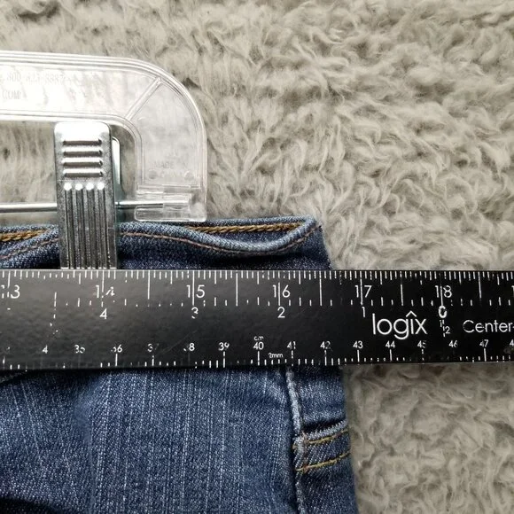 Levis Jeans Womens 12 Blue  515 Bootcut Mid Rise Stretch V Pocket - Picture 5 of 13